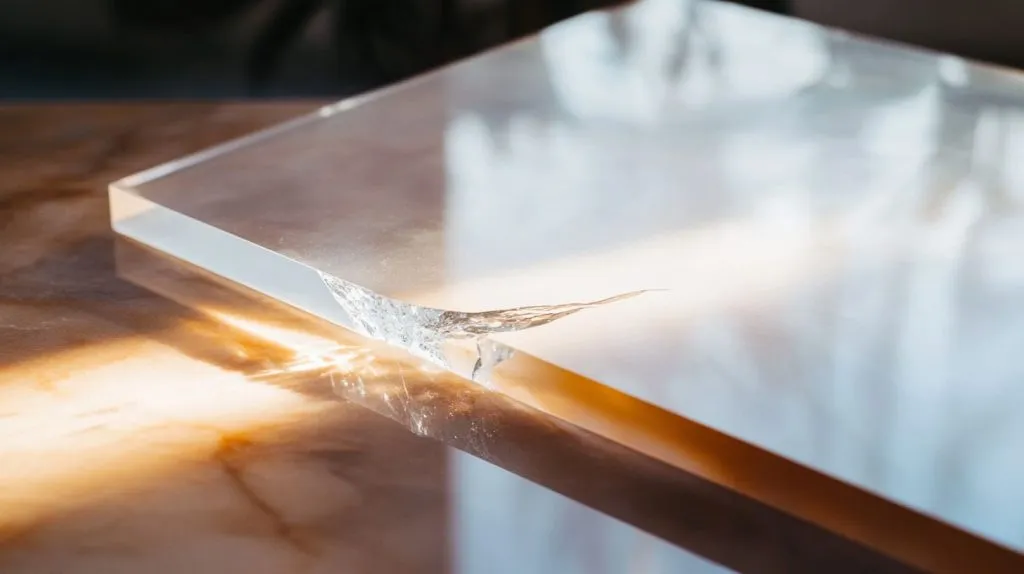 fix Small Crack on acrylic sheet (1)
