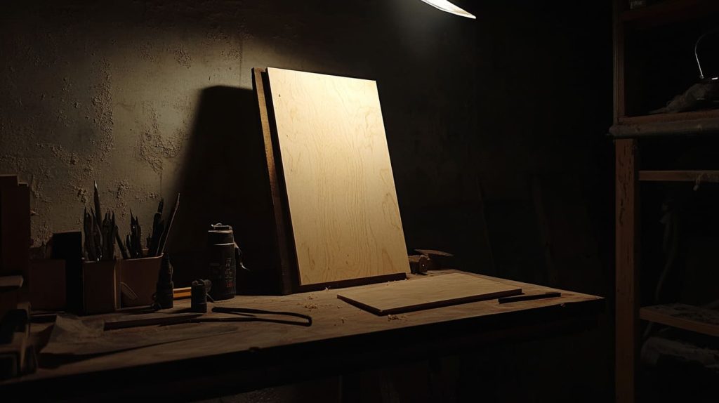 Hang A Thin Piece of Wood on Wall (1)