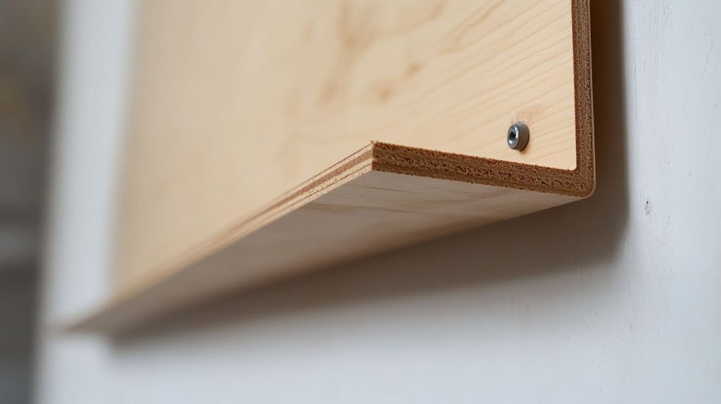 Hang A Thin Piece of Wood on Wall (7)