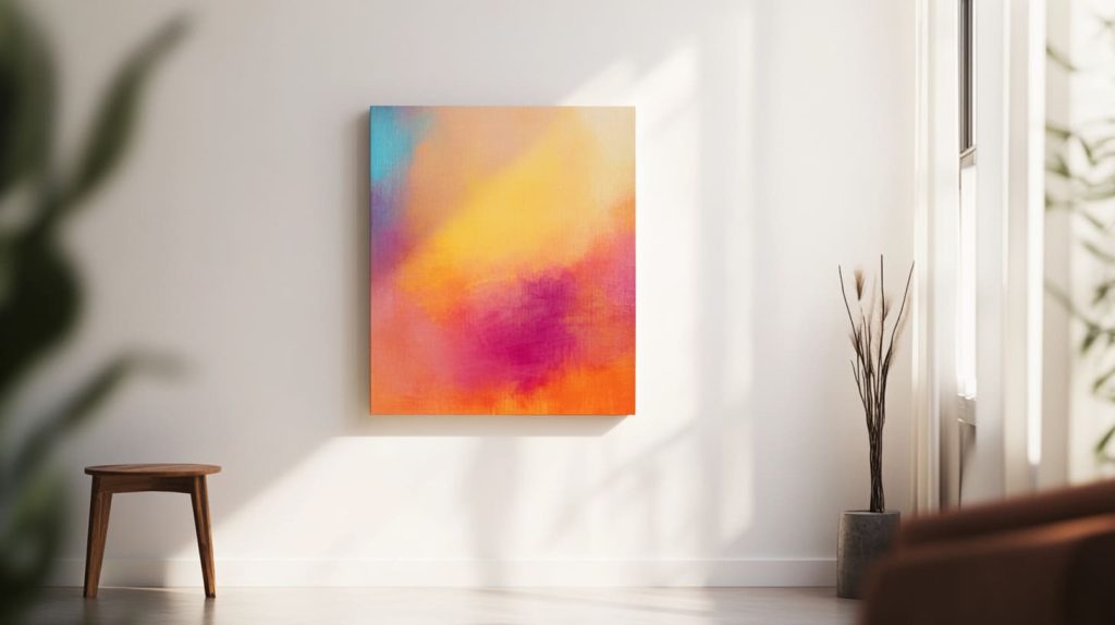Hang Canvas Board without Using Frame (1)