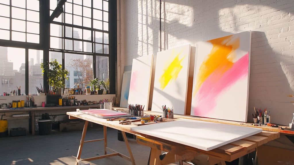 Preserve Fluorescent Acrylic Paintings (2)
