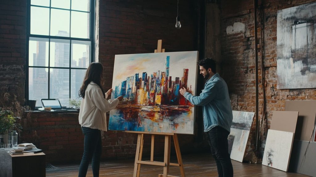 how To display a large artwork (1)