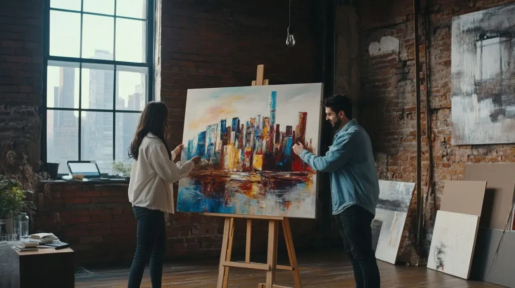 how To display a large artwork (1)
