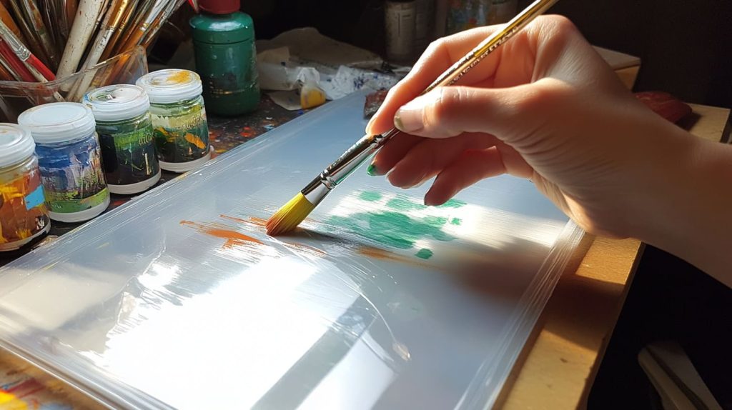 Acrylic Paint Stick to Plastic (1)