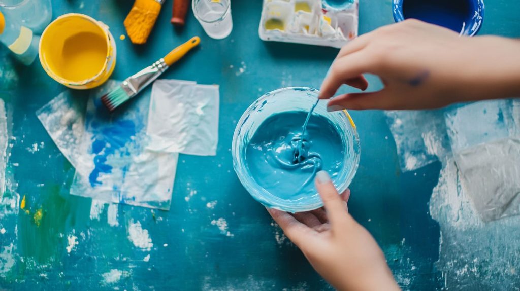 Acrylic Paint Stick to Plastic (10)