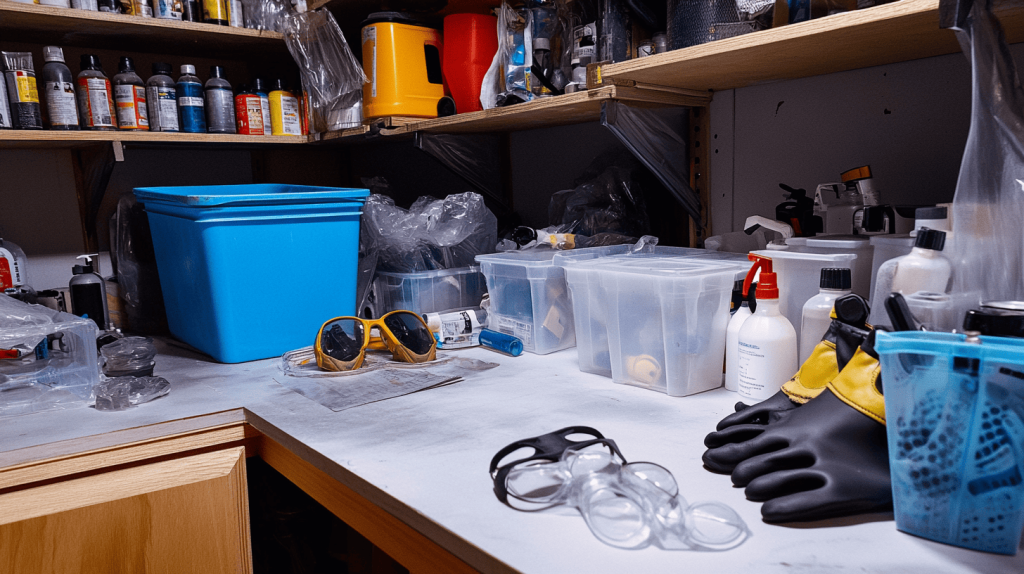 Acrylic Paint Stick to Plastic Storage Box (11)