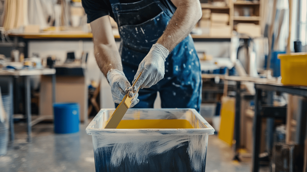 Acrylic Paint Stick to Plastic Storage Box (7)