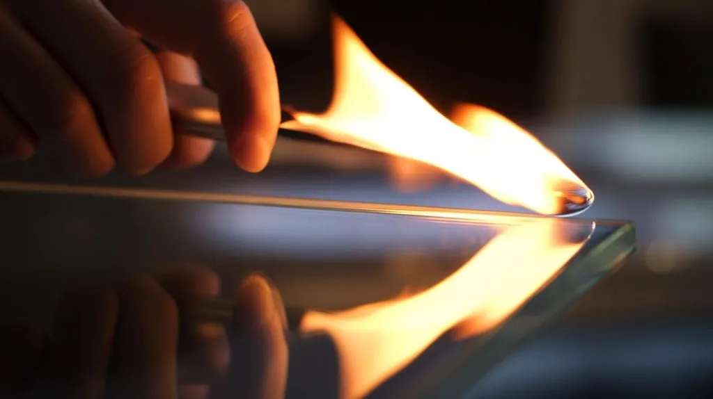 Bend Plexiglass with A Torch (11)
