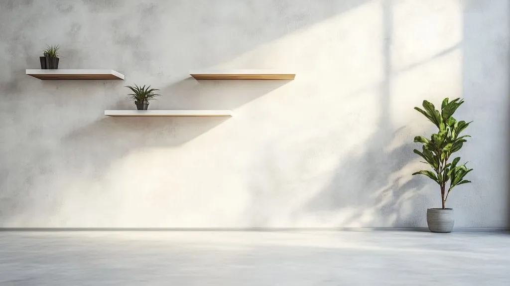 Hang Floating Shelves Without Drilling (1)