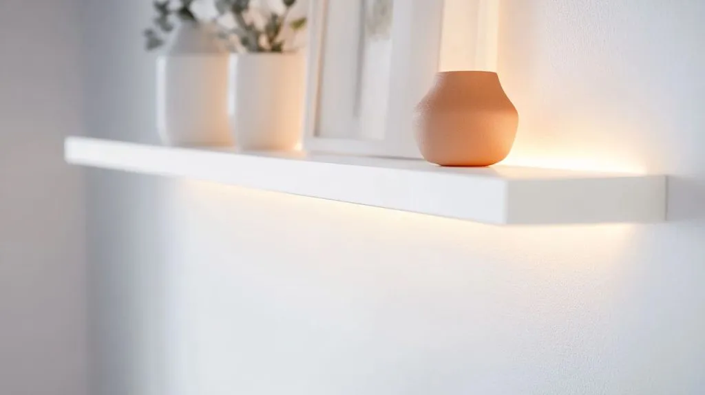 Hang Floating Shelves Without Drilling (2)