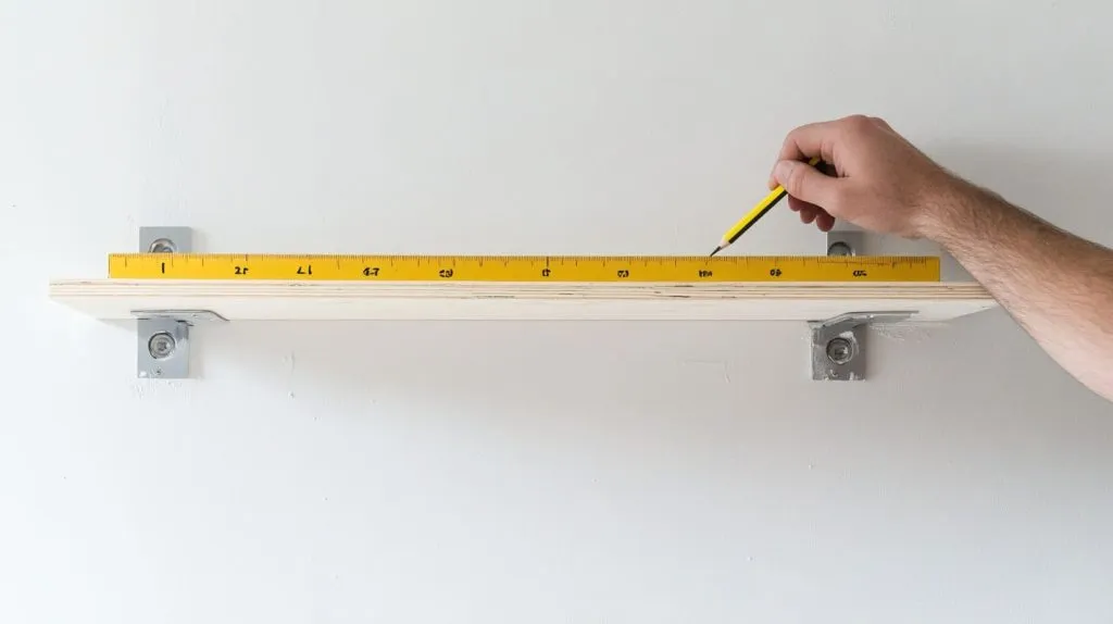 Hang Floating Shelves Without Drilling (4)