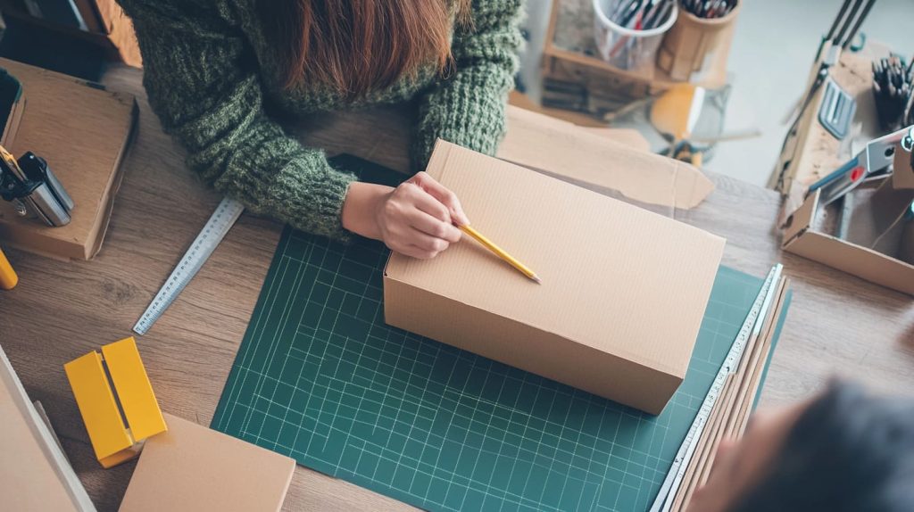 Make Display Box Out of Cardboard (7)