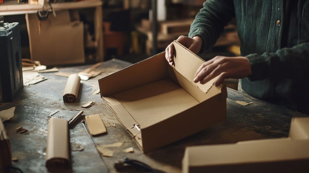 Make Display Box Out of Cardboard (9)