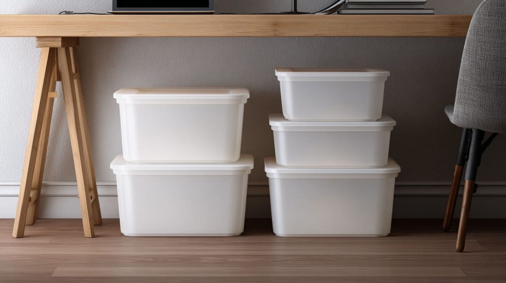 Best Ways to Use Plastic Storage Boxes (10)