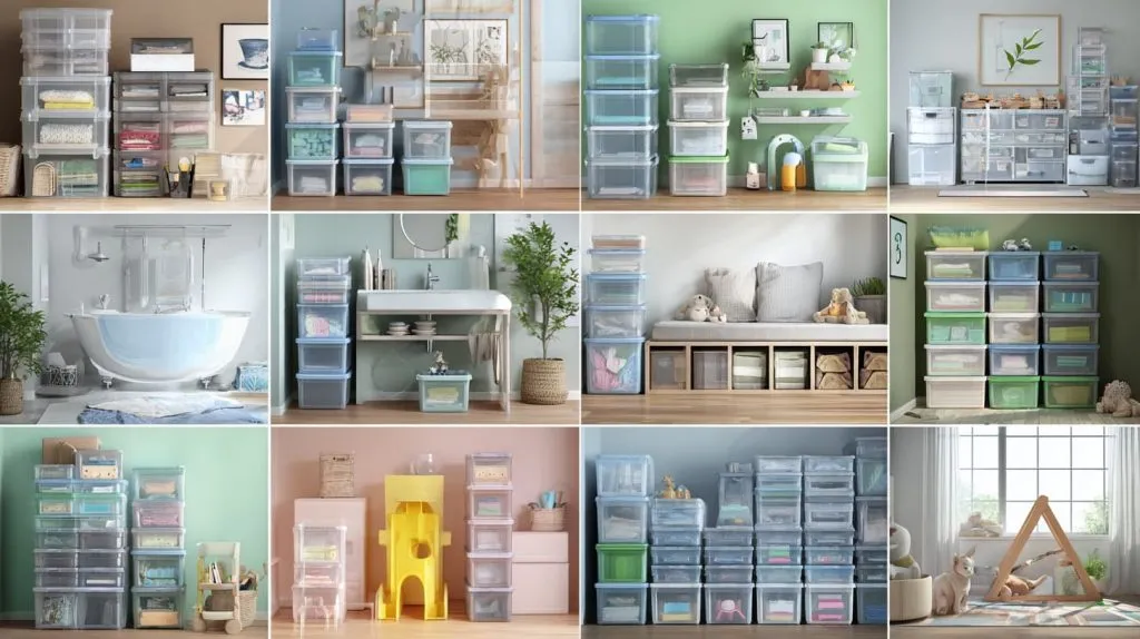 Best Ways to Use Plastic Storage Boxes (4)