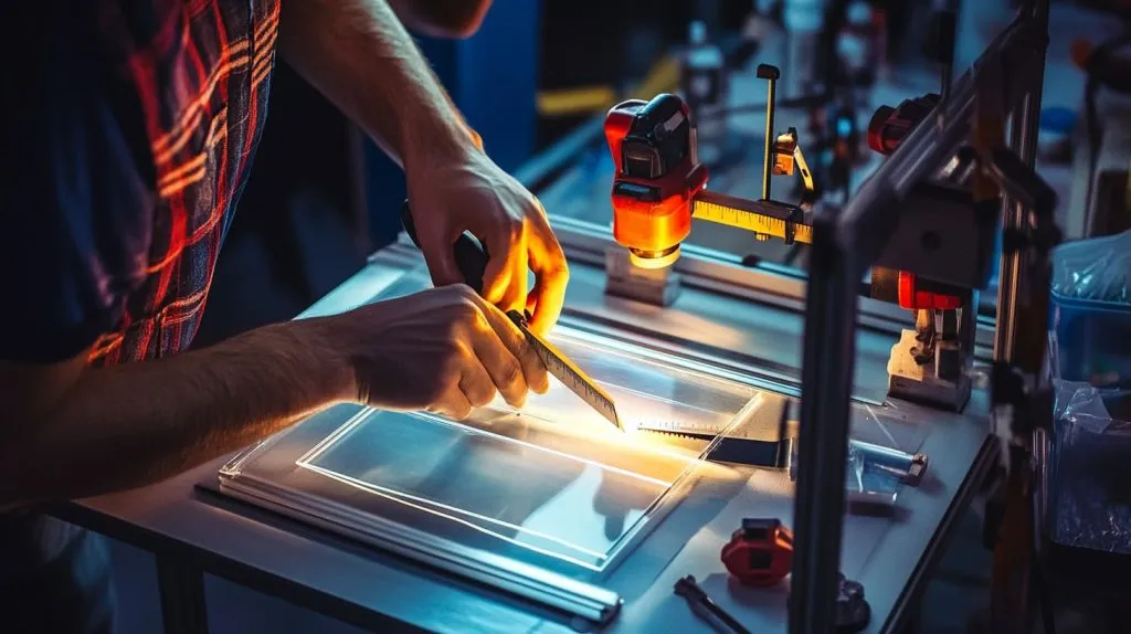 Cut Thin Plexiglass by Hand (1)