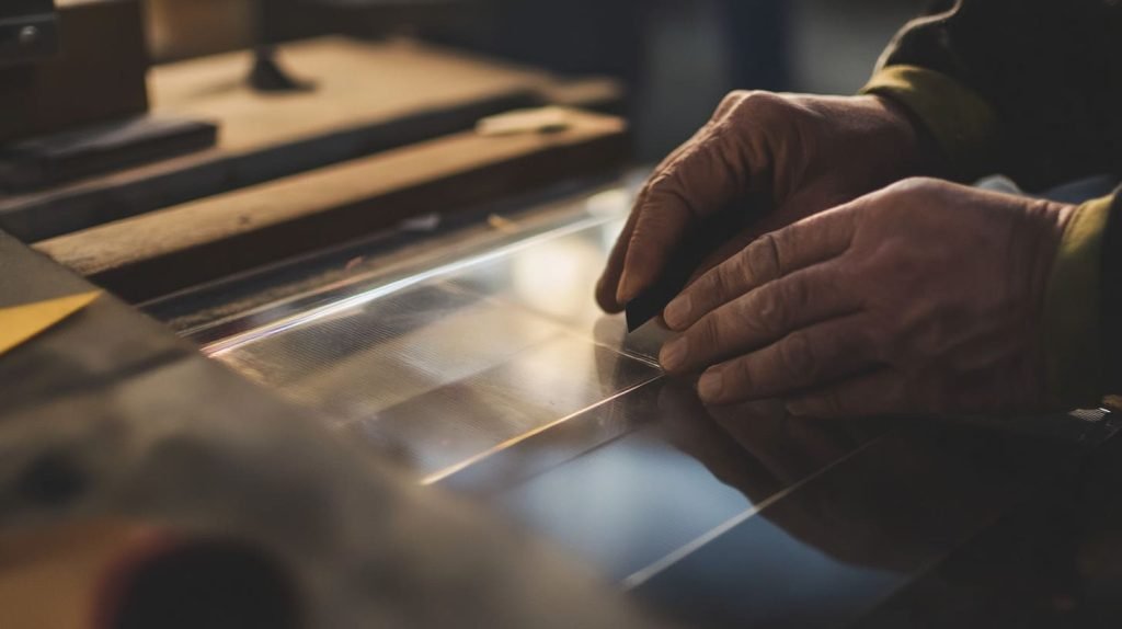 Cut Thin Plexiglass by Hand (4)