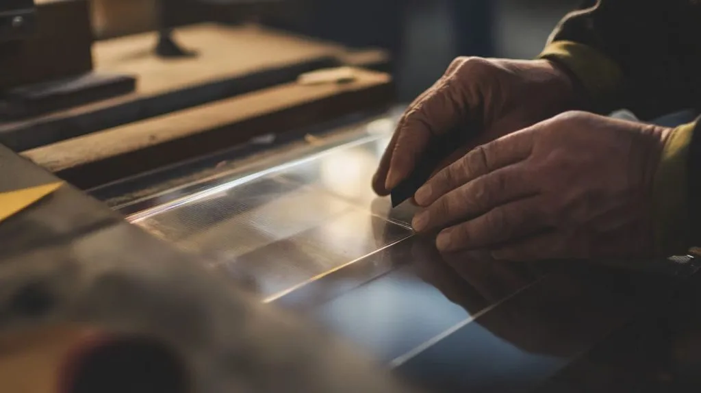 Cut Thin Plexiglass by Hand (4)