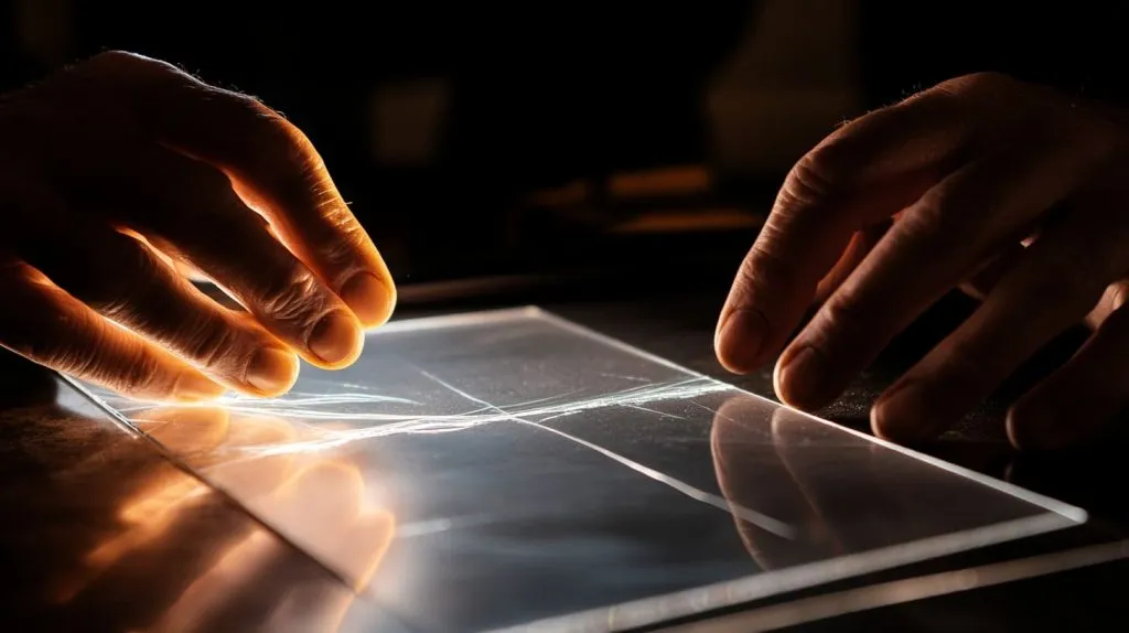 Cut Thin Plexiglass by Hand (8)