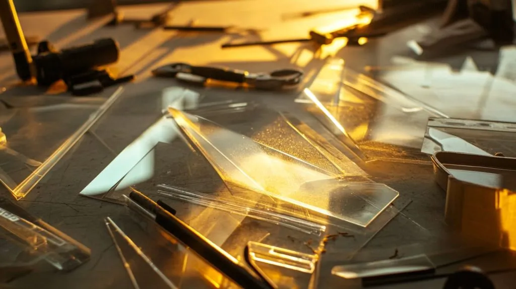 Cut Thin Plexiglass by Hand (9)
