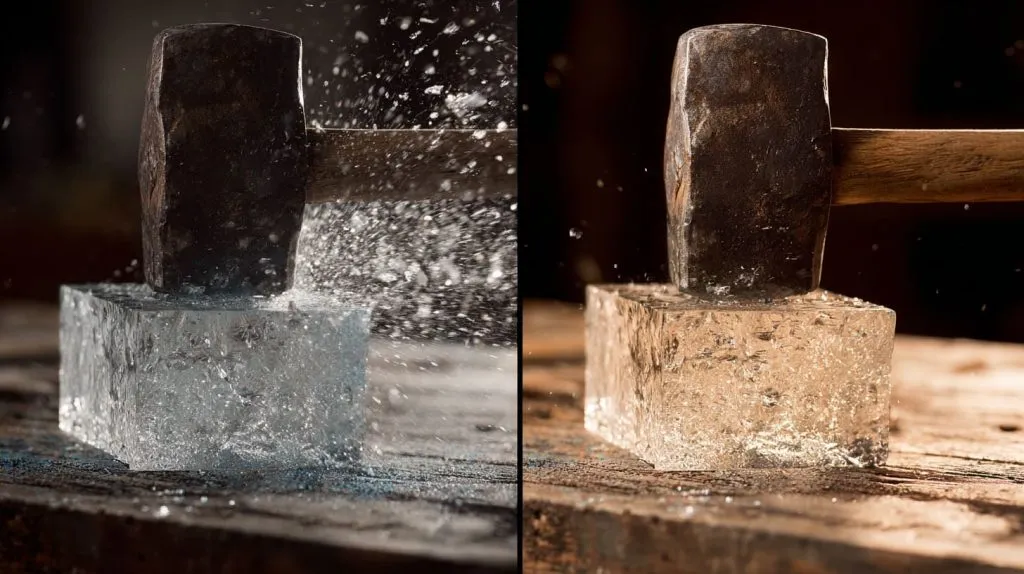 Plexiglass Harder to Break Than Glass (2)
