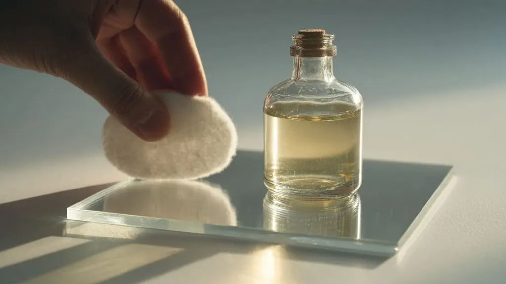 Remove Residue from an Acrylic Sheet (6)