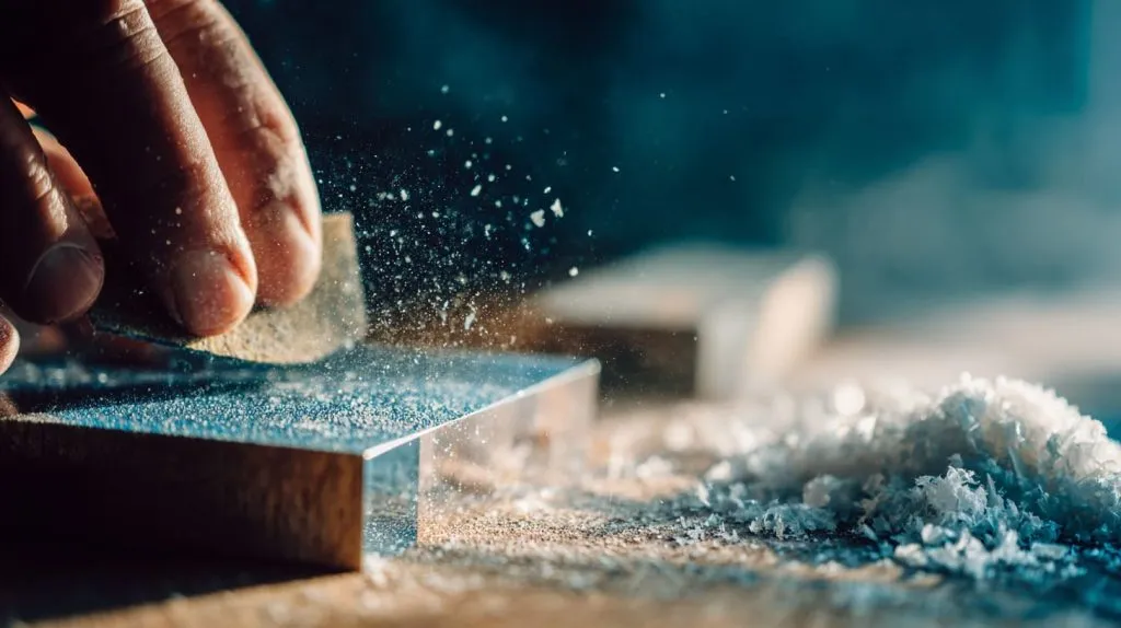 Cut Plexiglass with a Jigsaw guide (9)
