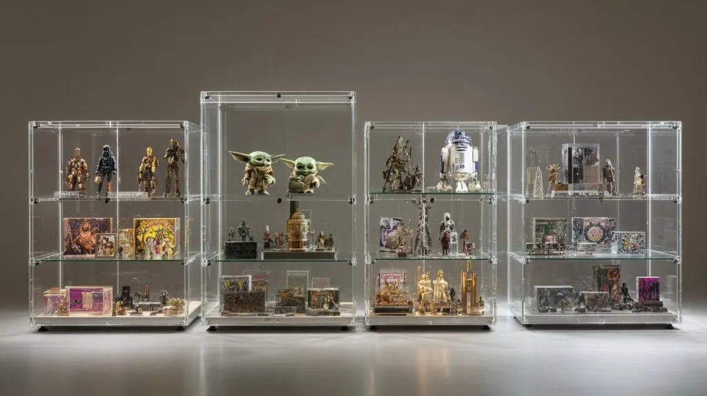 Display Case Size for Collectibles (2)