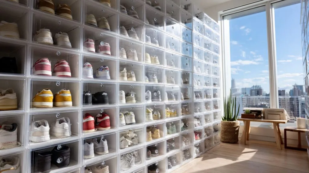 Store Shoes in Plastic Boxes (14)