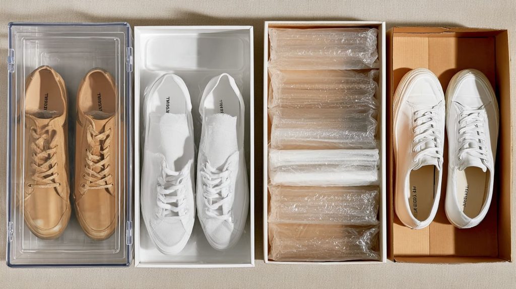 Store Shoes in Plastic Boxes (3)