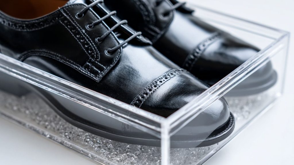 Store Shoes in Plastic Boxes (9)
