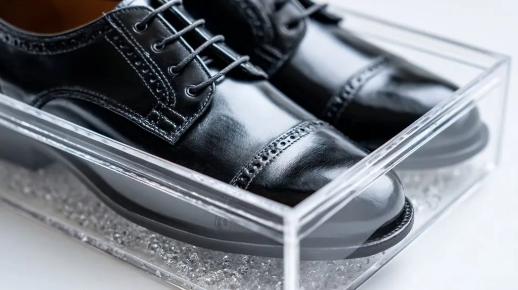 Store Shoes in Plastic Boxes (9)