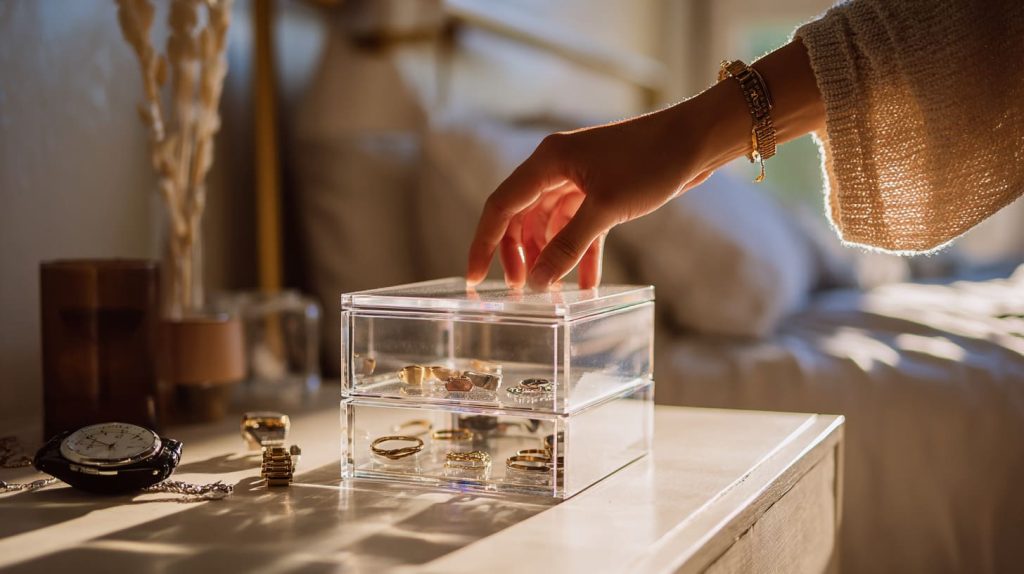 Wood vs Metal vs Acrylic Jewelry Boxes (7)