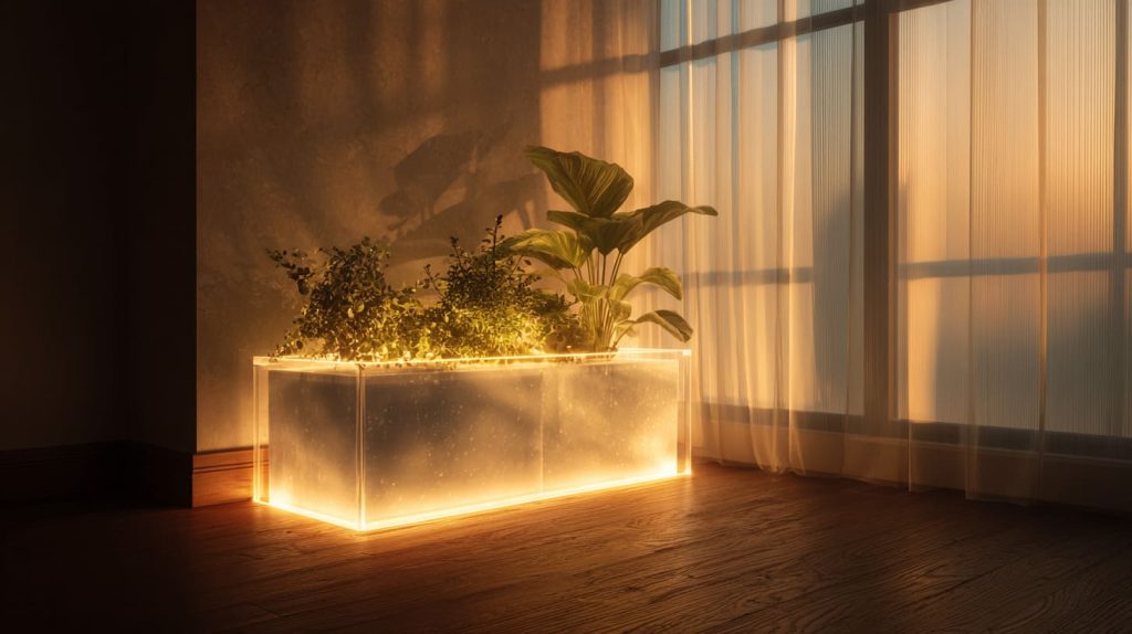Acrylic LED Planter Boxes (8)