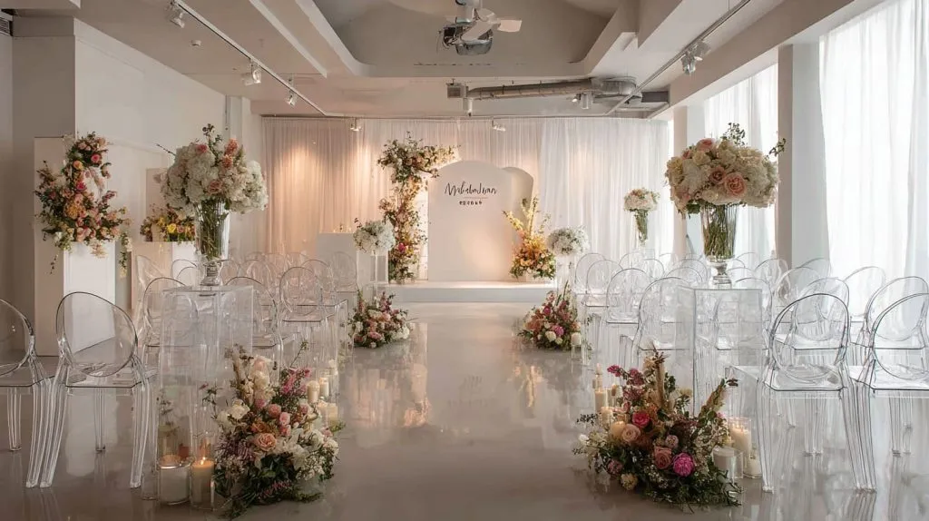 Acrylic in Modern Wedding Decor (2)