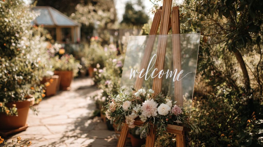 Acrylic in Modern Wedding Decor (4)