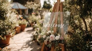 Acrylic in Modern Wedding Decor (4)