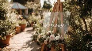 Acrylic in Modern Wedding Decor (4)