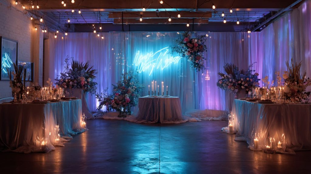 Acrylic in Modern Wedding Decor (6)