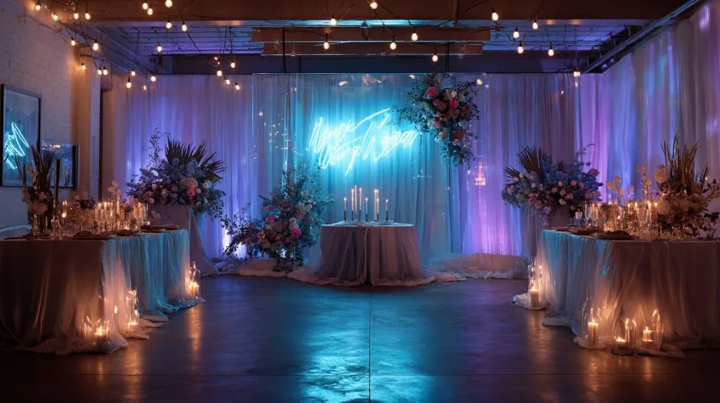 Acrylic in Modern Wedding Decor (6)