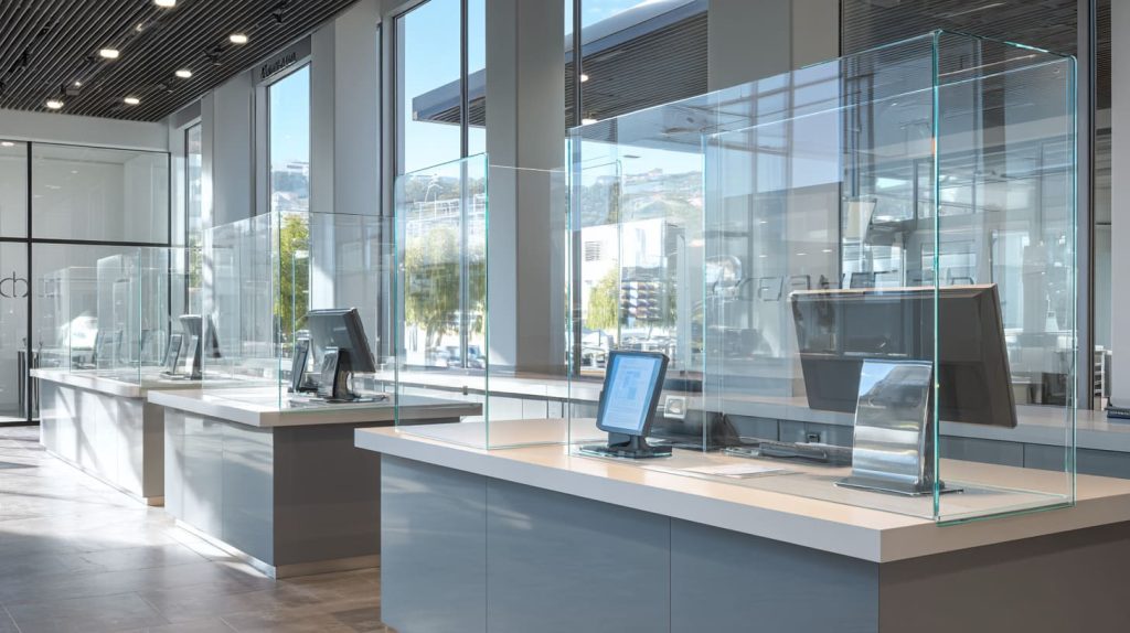 Acrylic Barrier Uses in Businesses (10)