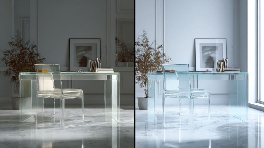 Acrylic or Glass Furniture (12)