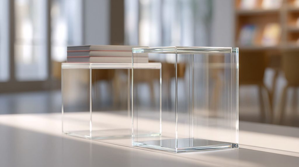 Acrylic vs Glass Furniture (1)