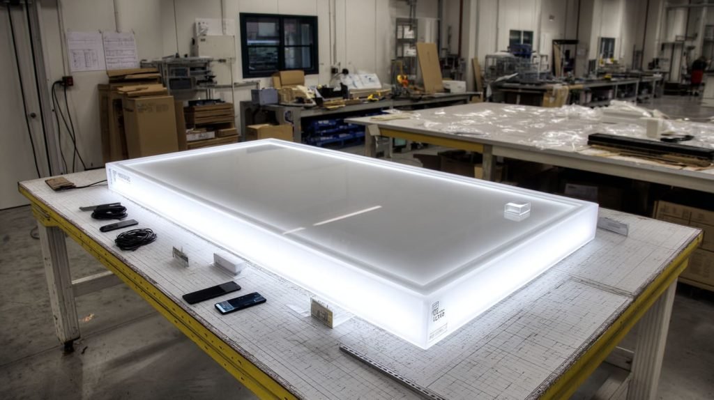 Why P99 Acrylic Fails In LED Light Boxes (10)