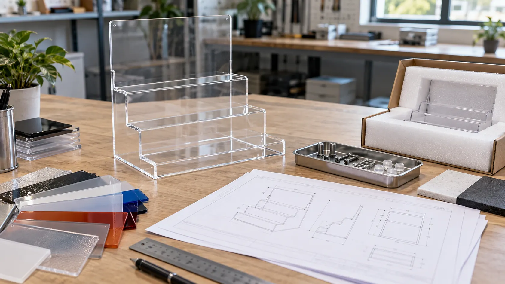 Decision-ready brief for a custom acrylic display